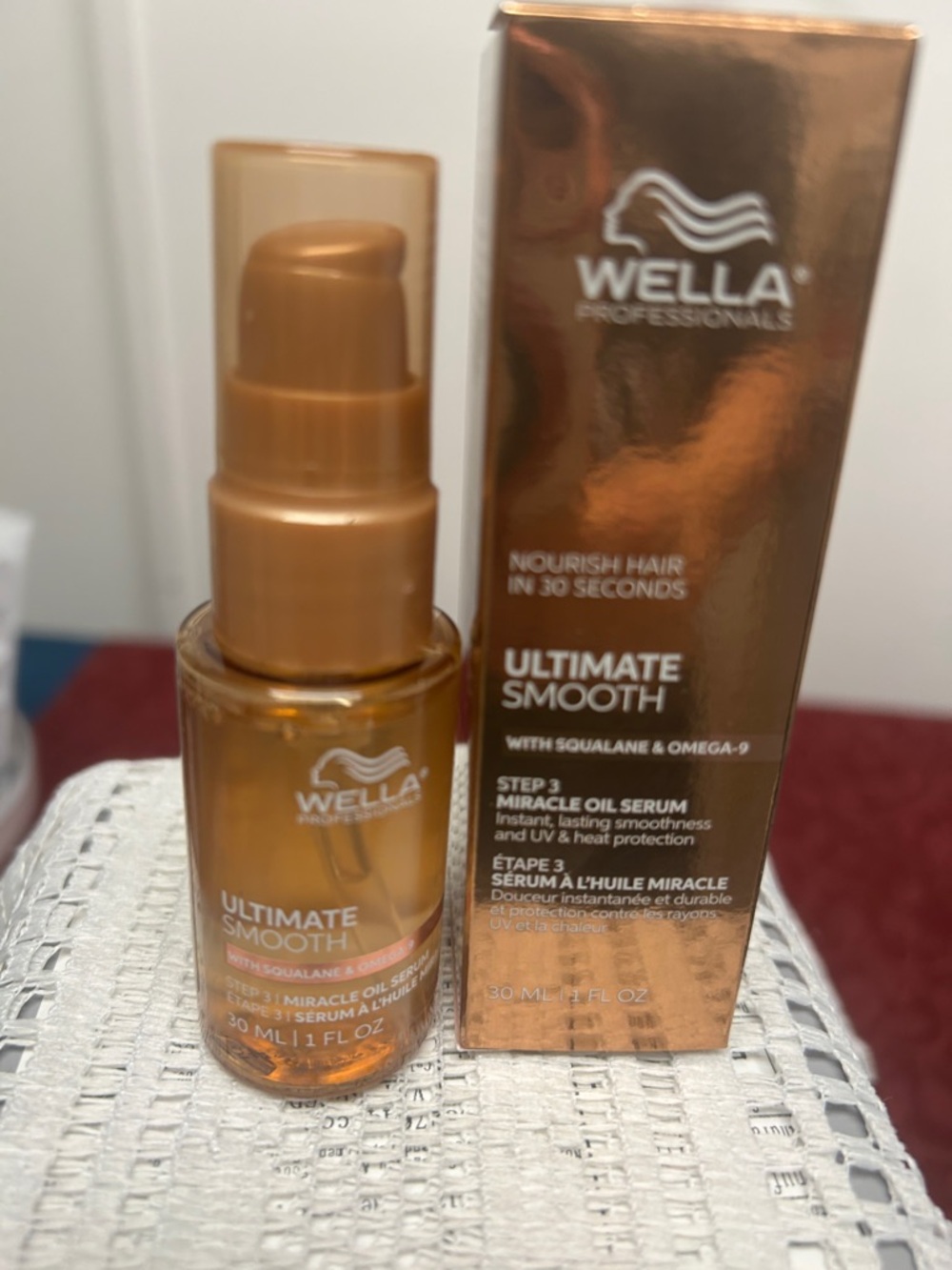 Wella Ultimate Smooth Miracle Oil Serum